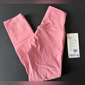 Lululemon Align HR Crop 23” Pink NEW Size 0